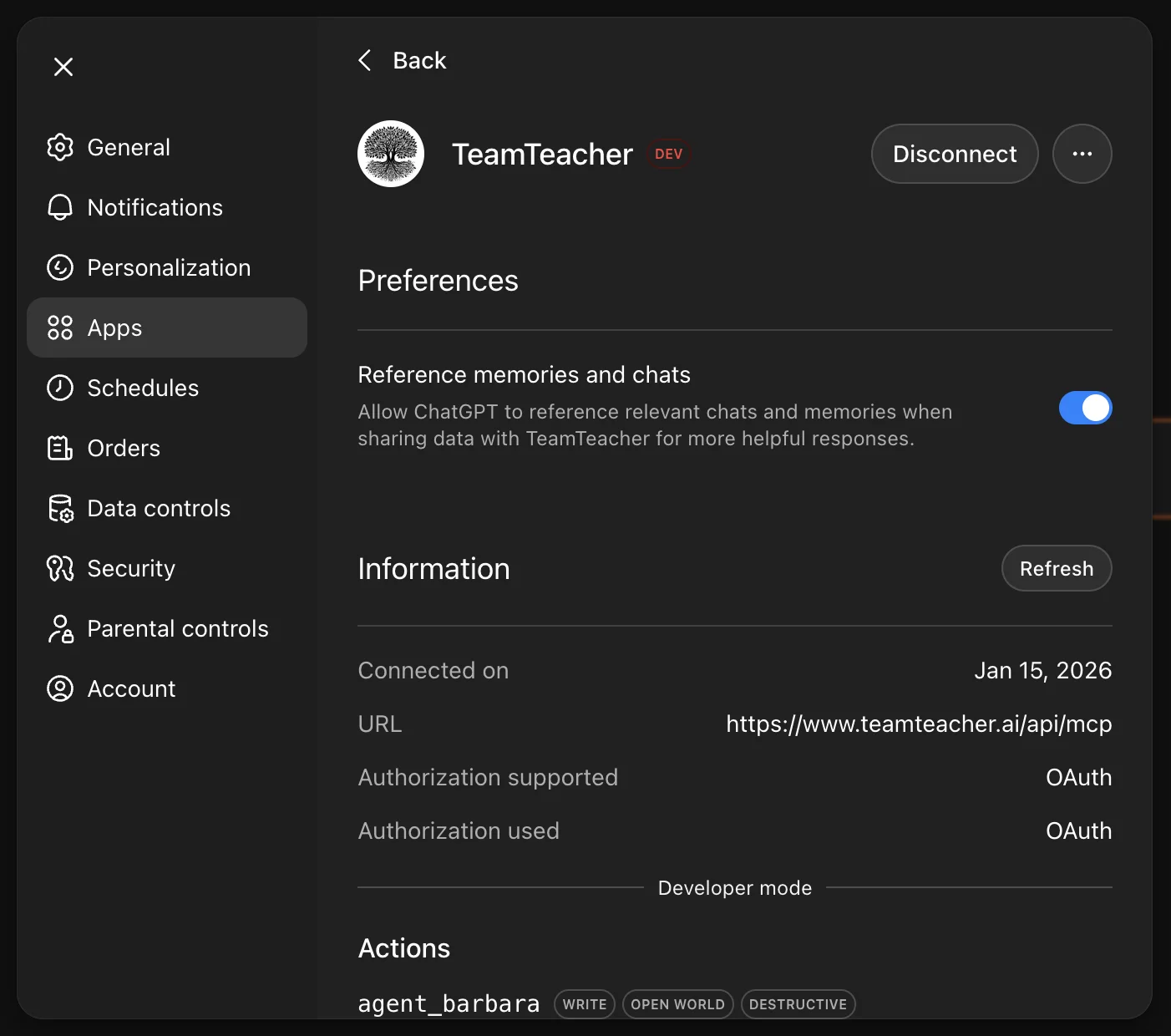 TeamTeacher app details