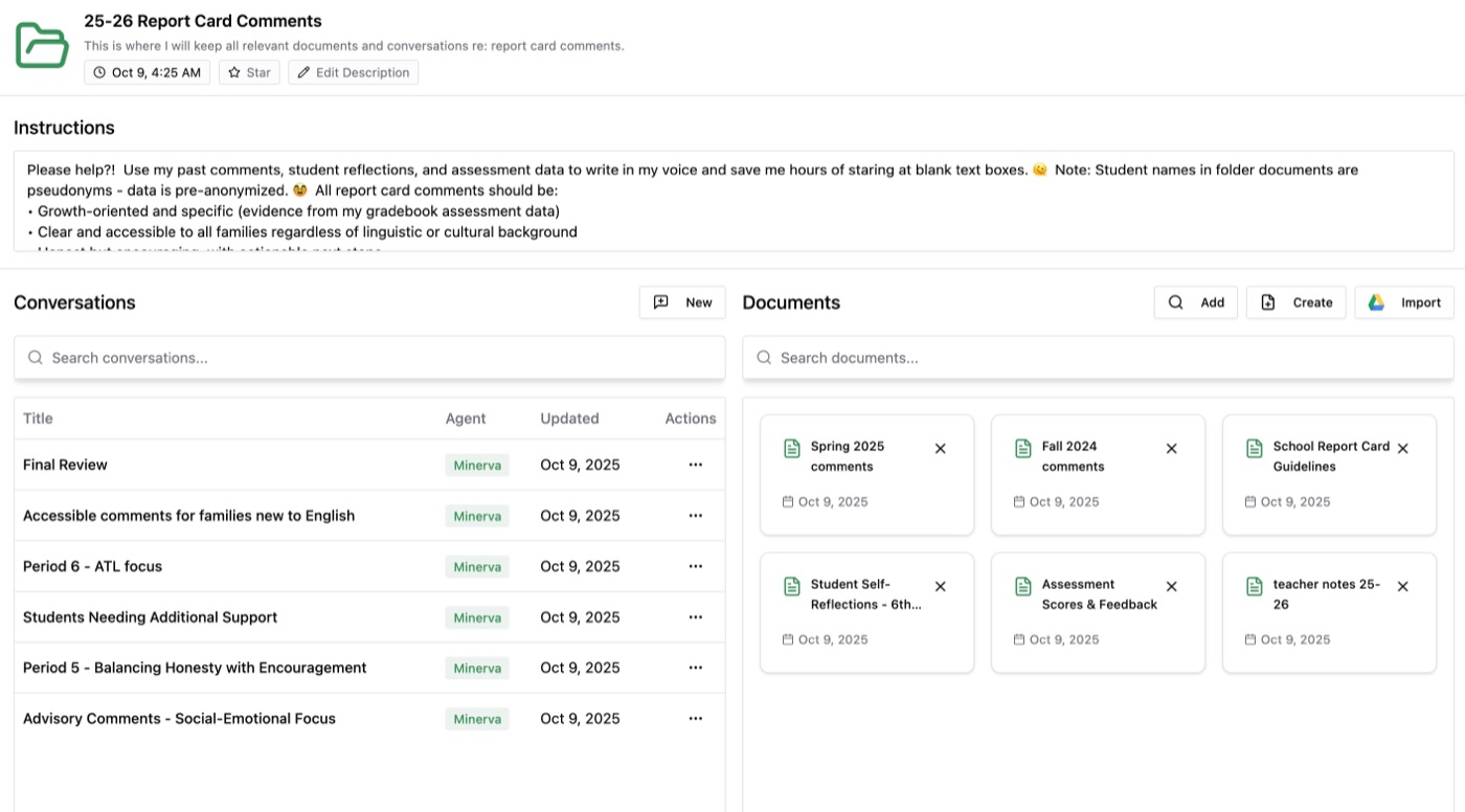 Writing Report Card Comments with TeamTeacher