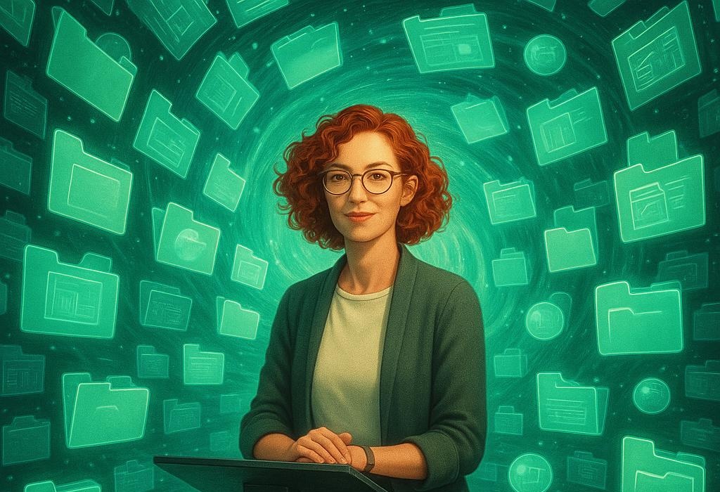 📂 Folders: your context, always accessible